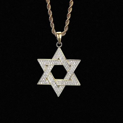 Star of David ice gold - Black Friday