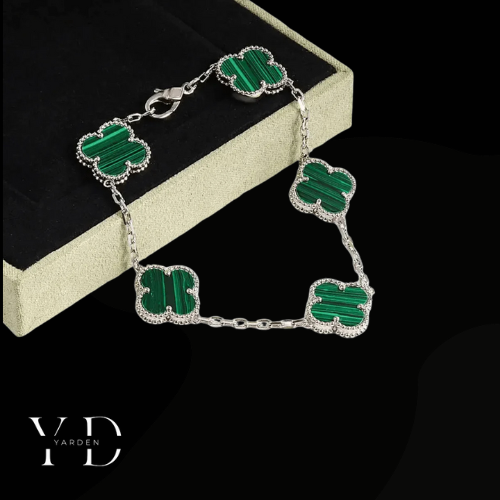 Silver clover bracelet - pure silver 925 Black Friday