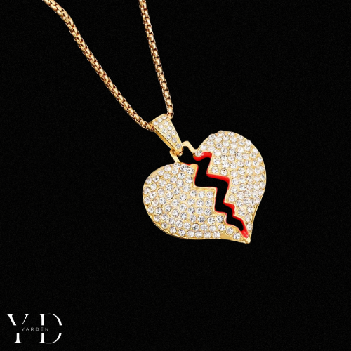 heart pendant gold - Black Friday