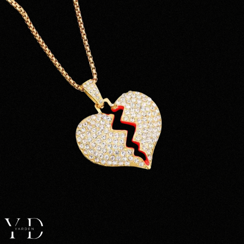 heart pendant gold - Black Friday